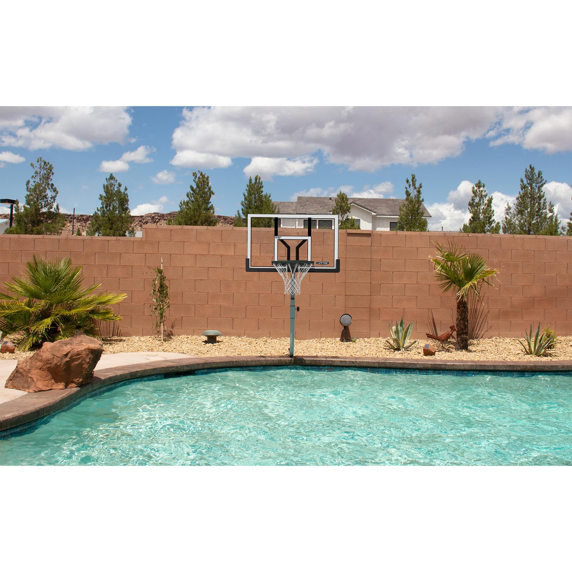 SwimShape Quikfire Pro Pool Basketball Hoop
