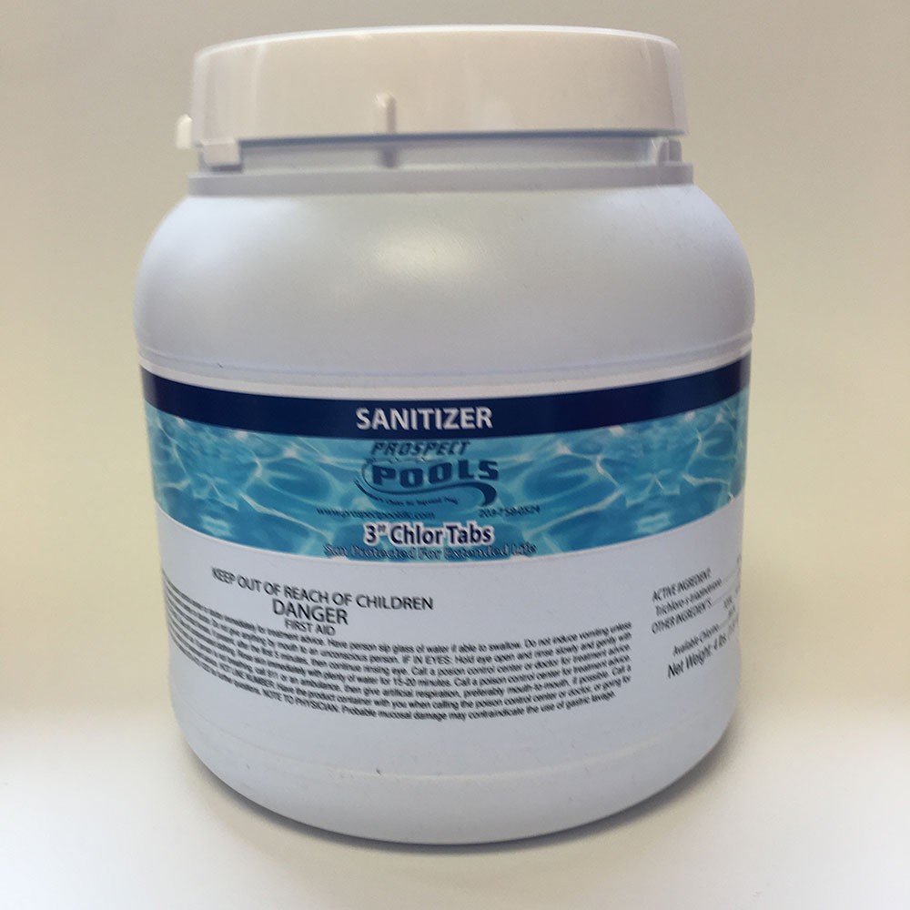 3 Inch Tri-Chlor Chlorine Tabs 8lbs